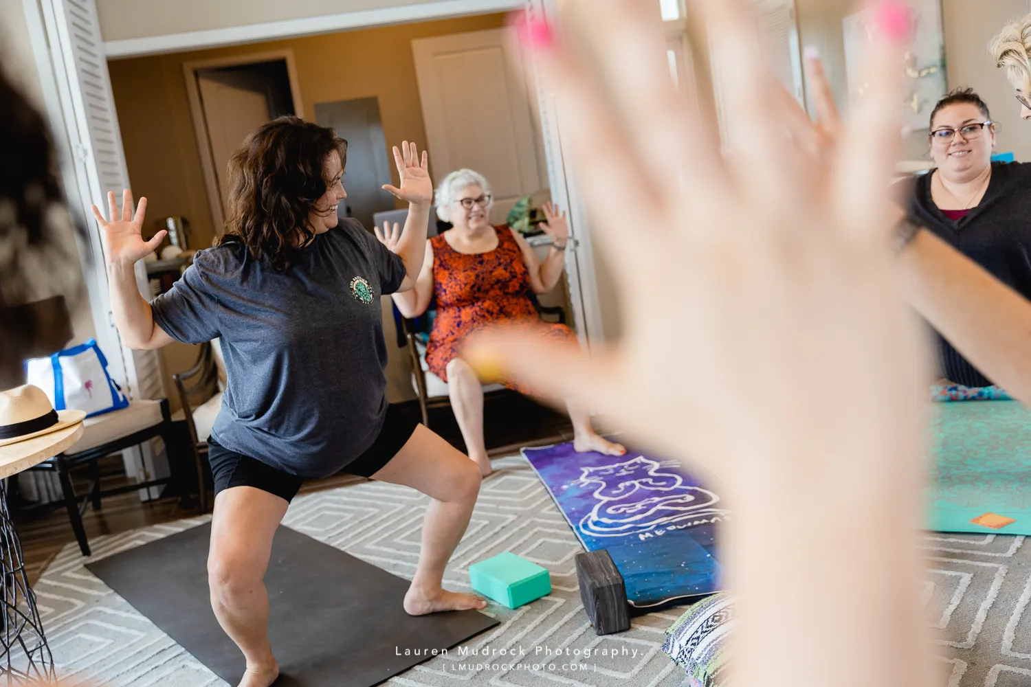 coaching women through yoga